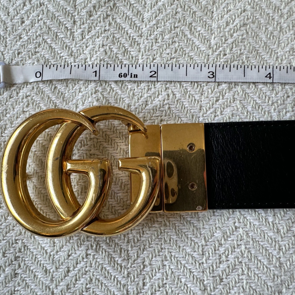 Gucci Belt Oversize GG Reservible - Picture 14 of 16